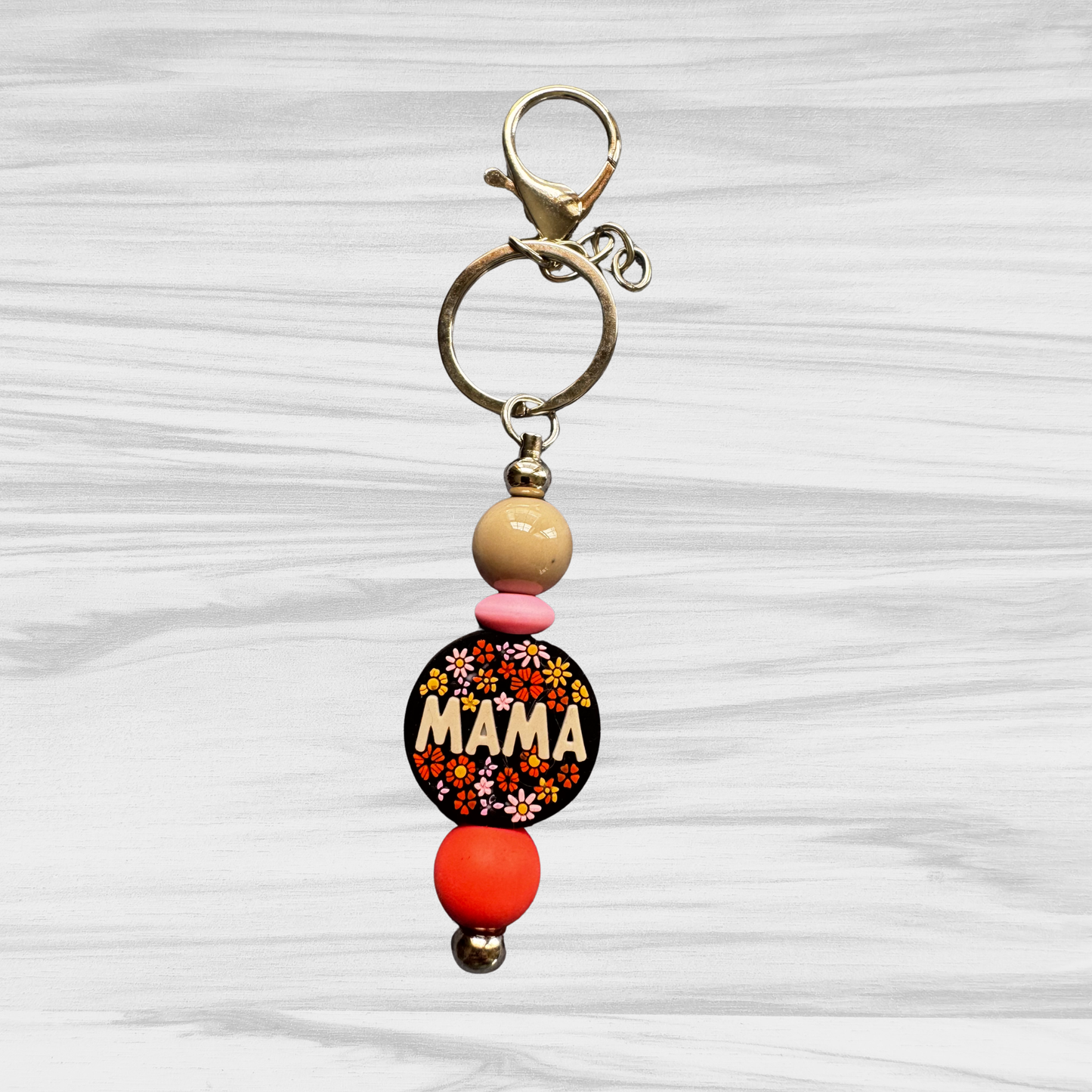 Floral Mama Keychain