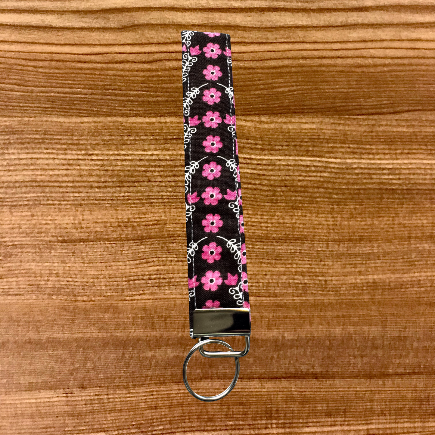 Brown and Pink Floral