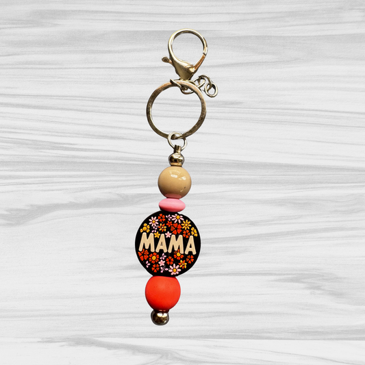 Floral Mama Keychain