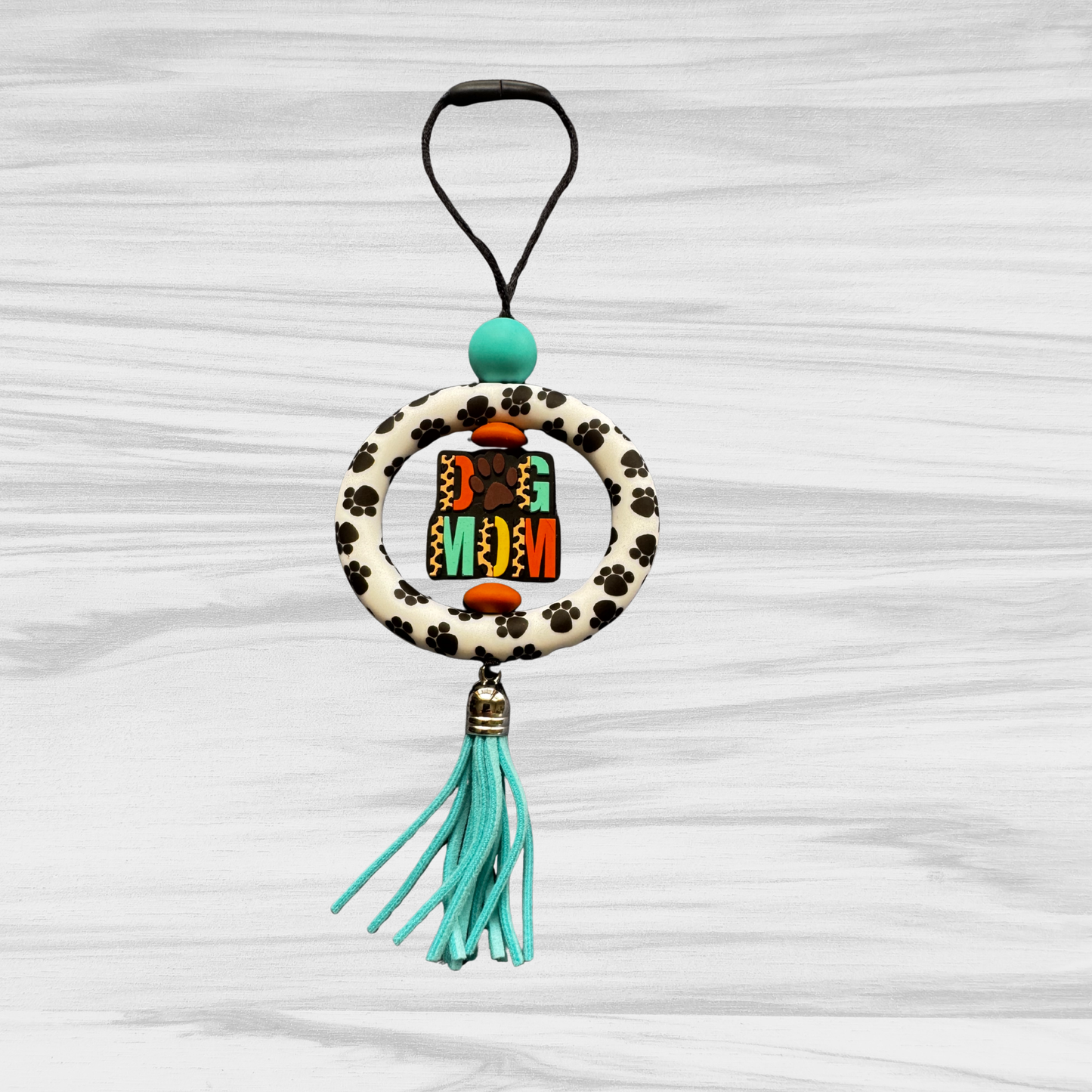 Dog Mom Rearview mirror hanger