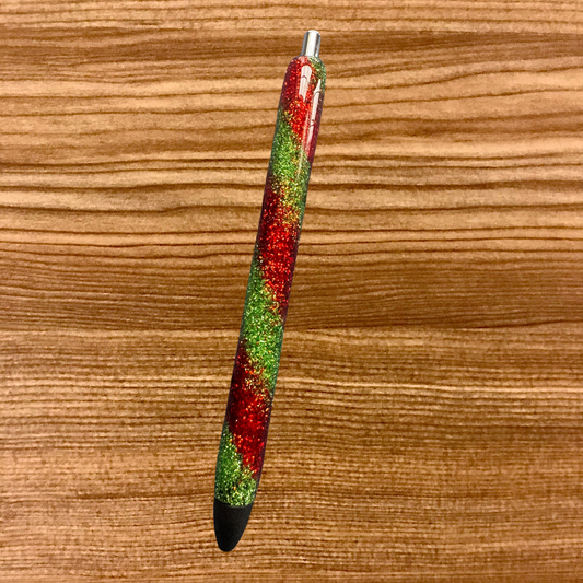 Red and Green Swirl