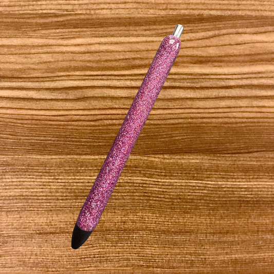 Pink Glittered Pen