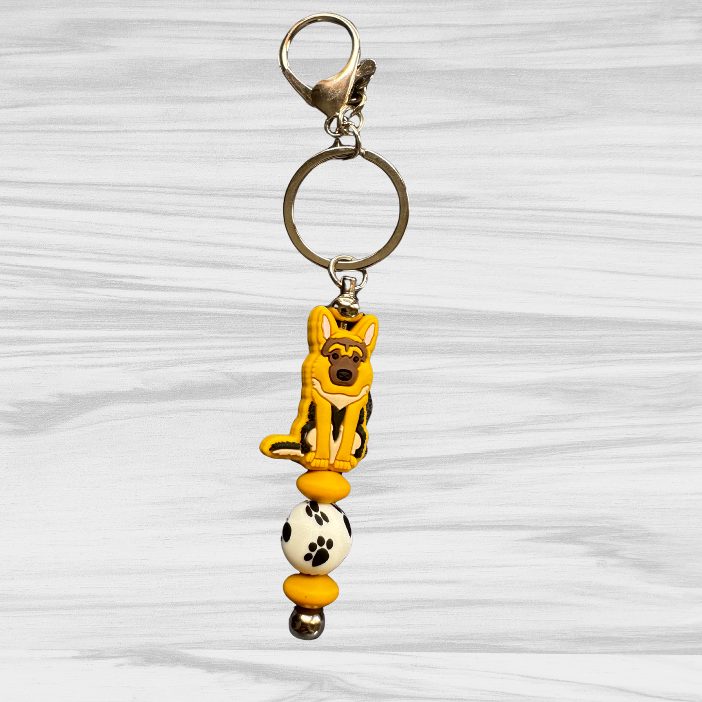 German Shepherd Keychain