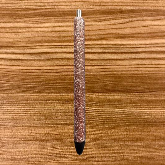 Rose Gold Glittered Pen