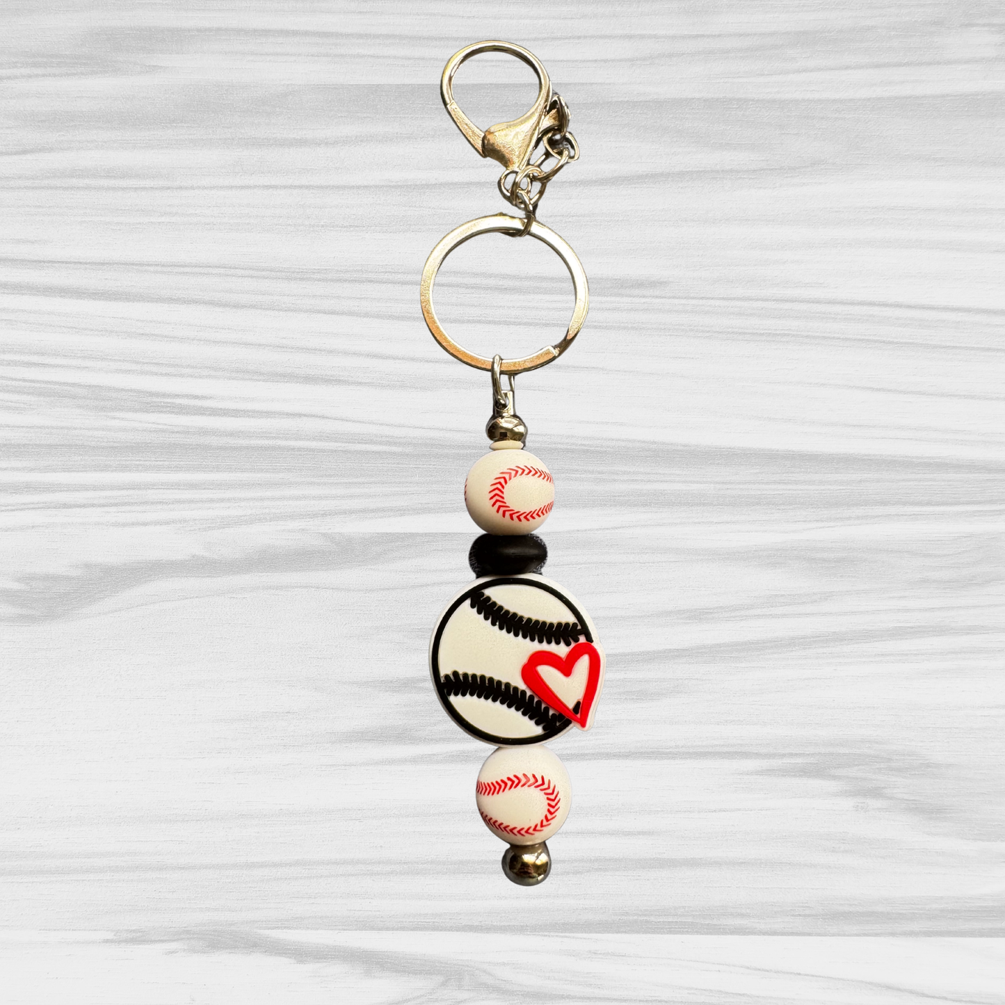 Baseball Keychain