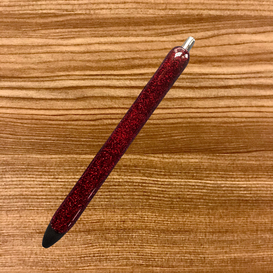 Ruby Glittered Pen