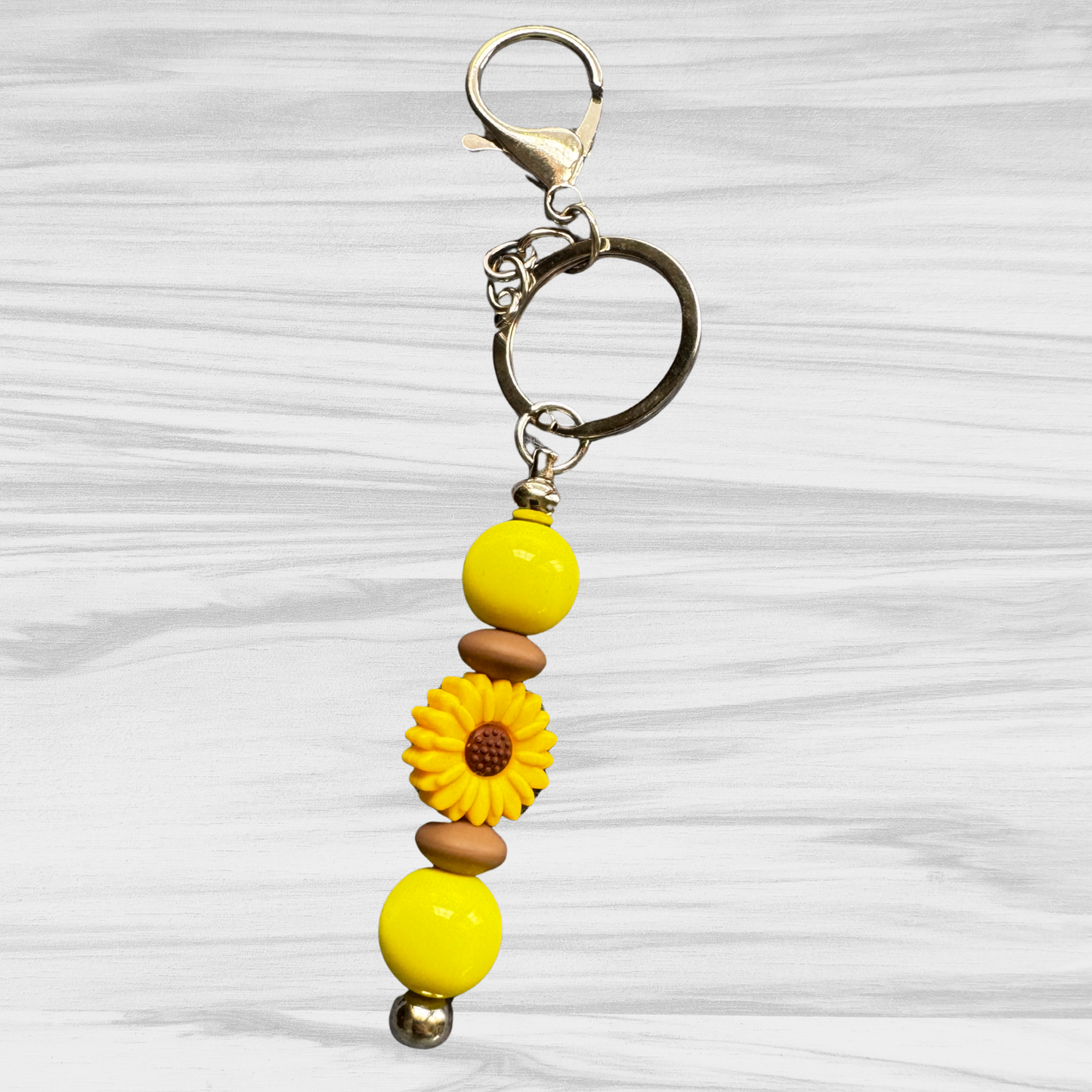 Sunflower Keychain
