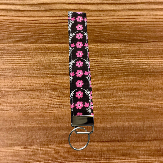 Brown and Pink Floral