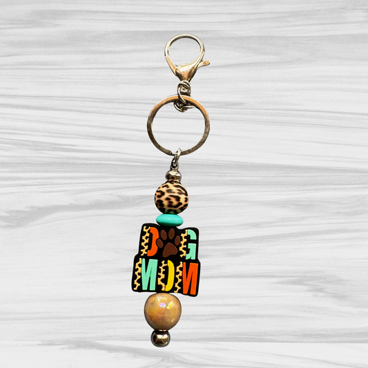Dog Mom Keychain