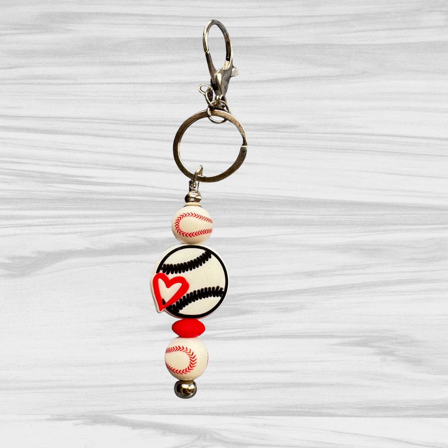 Baseball Keychain
