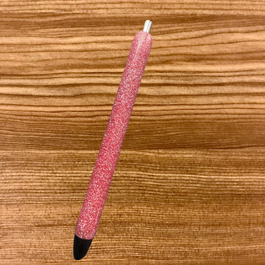 Pink Glittered Pen