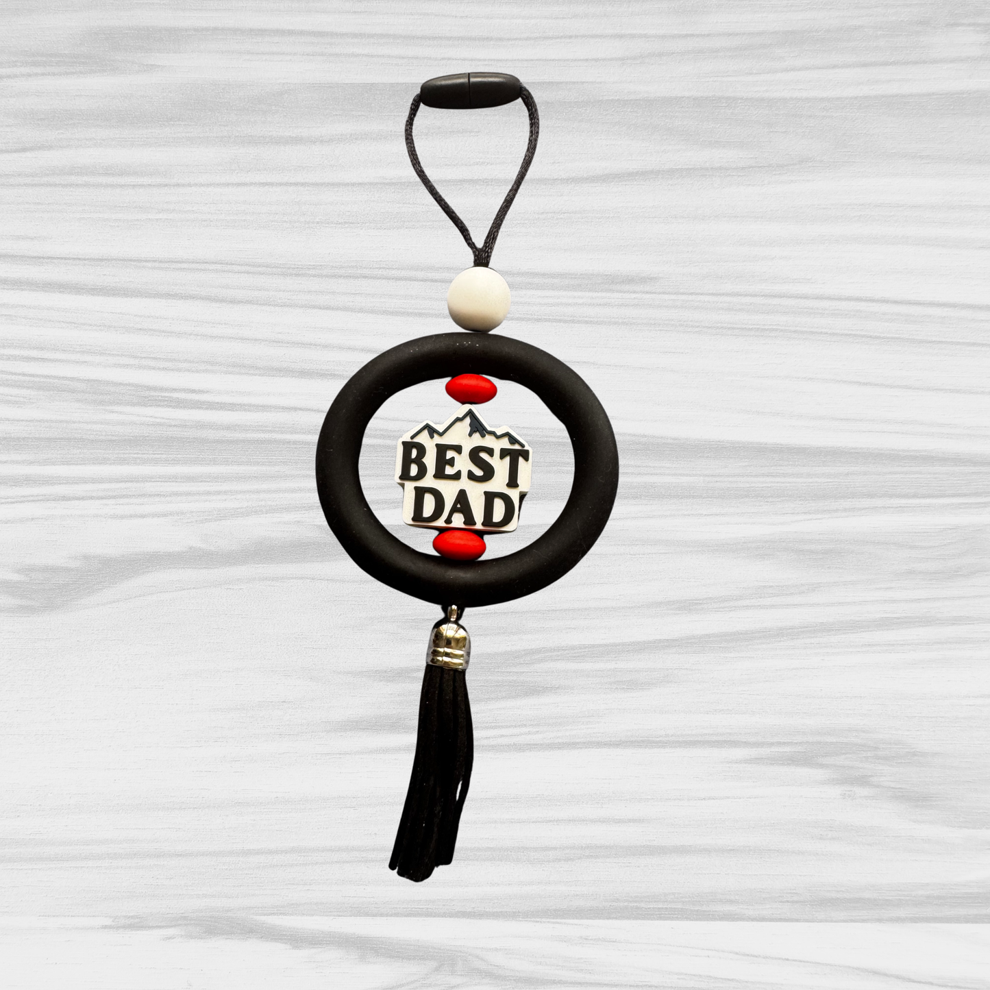 Best Dad Rearview mirror hanger