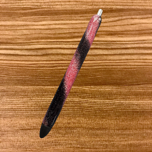 Black and Pink Swirl