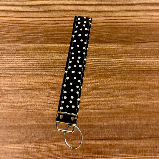 Black with White Polkadots