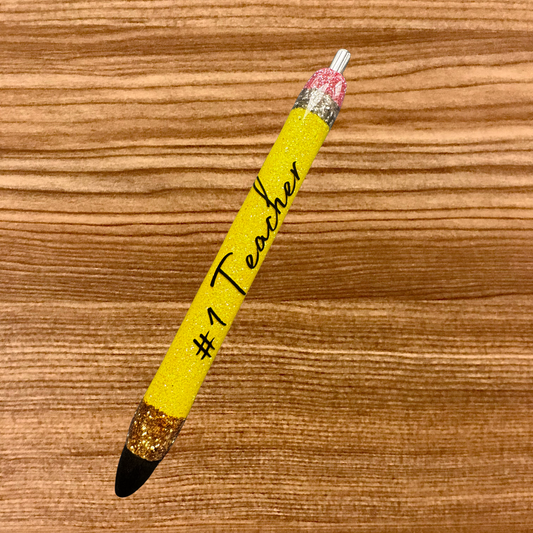 #1 Teacher Pencil Pen