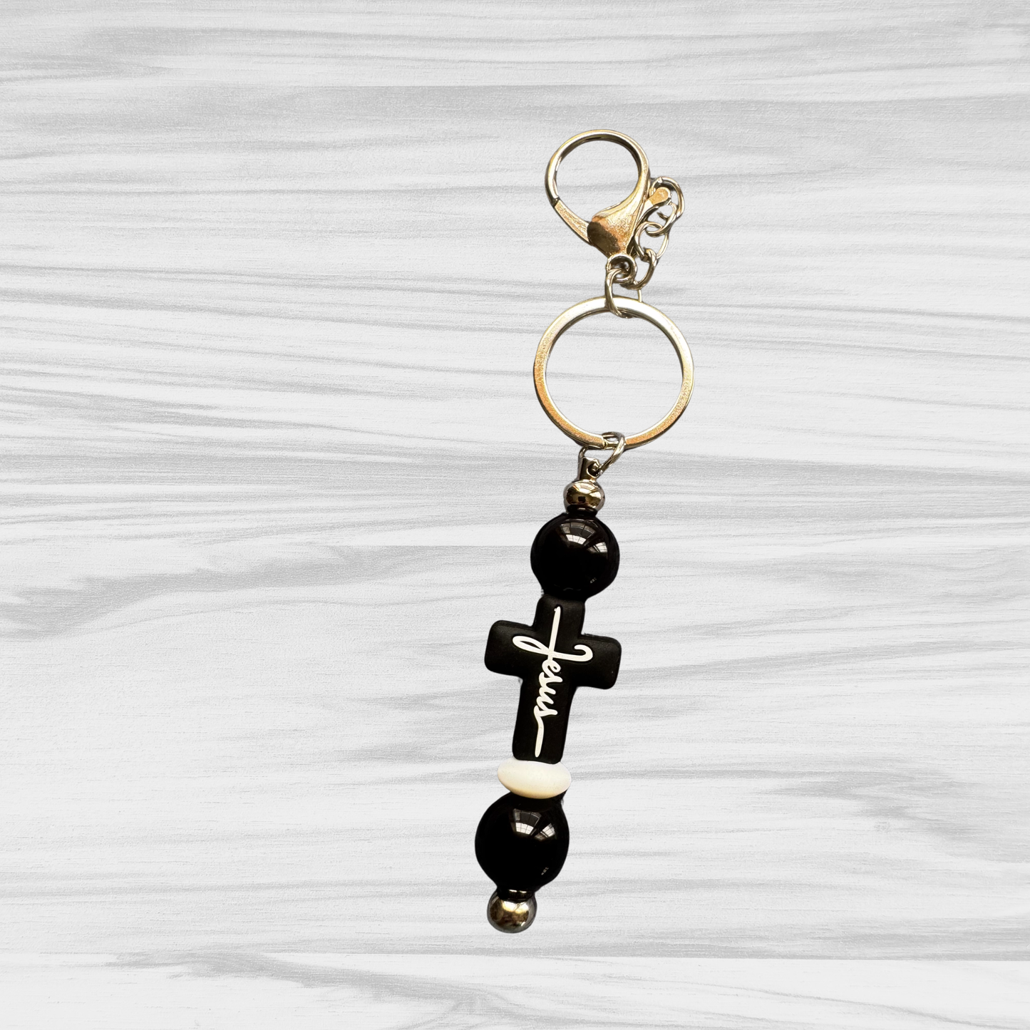 Jesus Cross Keychain