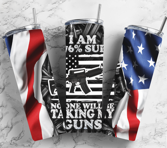 Guns 20oz Tumber